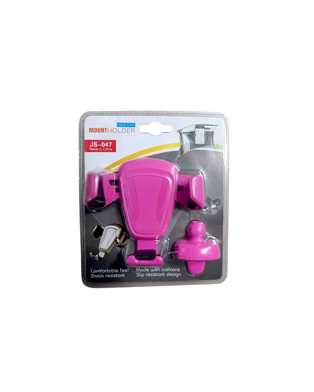 Βάση στήριξης smartphone αυτοκινήτου - JS-047 - 812716 - Pink
