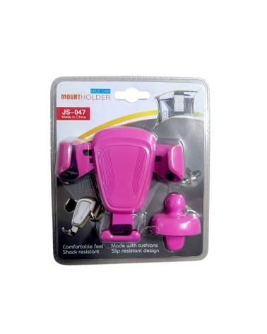 Βάση στήριξης smartphone αυτοκινήτου - JS-047 - 812716 - Pink