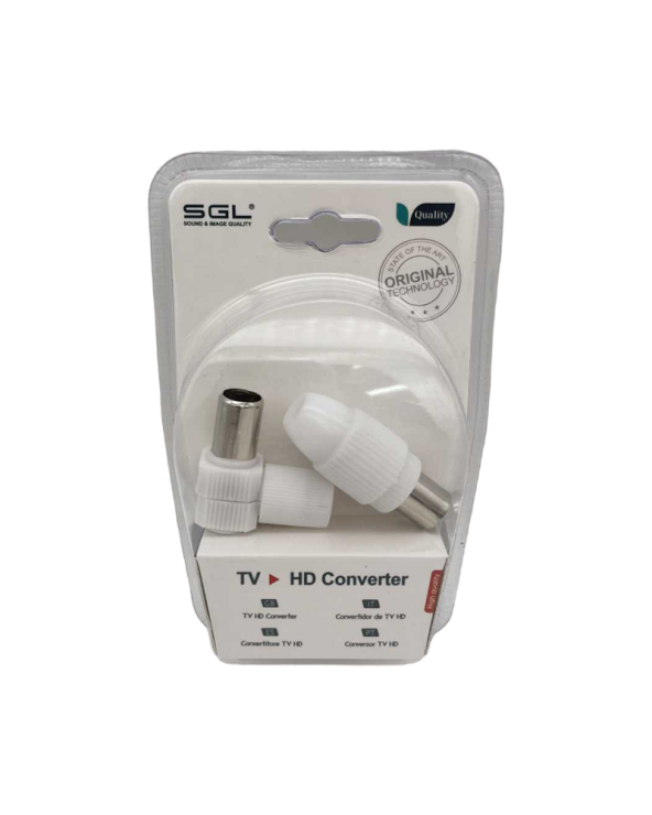 Βυσμα κεραίας TV Coax - 2pcs - 1826-2