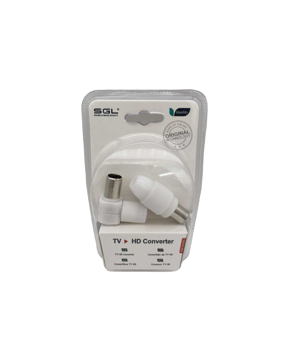 Βυσμα κεραίας TV Coax - 2pcs - 1826-2