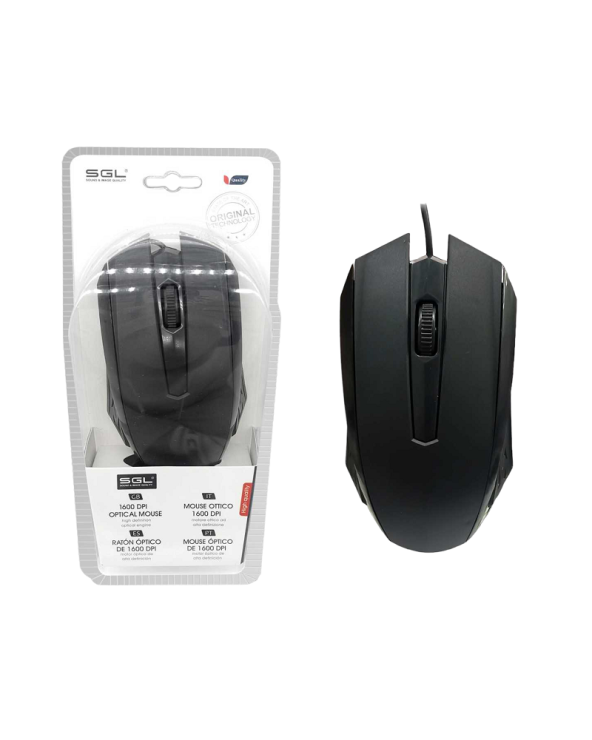 Ενσύρματο ποντίκι Η/Υ - K201 - 098937 - Black