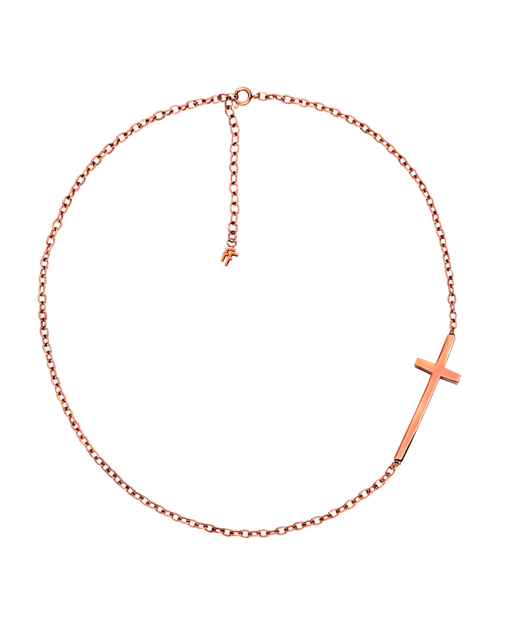 NECKLACE FOLLI FOLLIE WOMAN 1N13T004R (49CM )