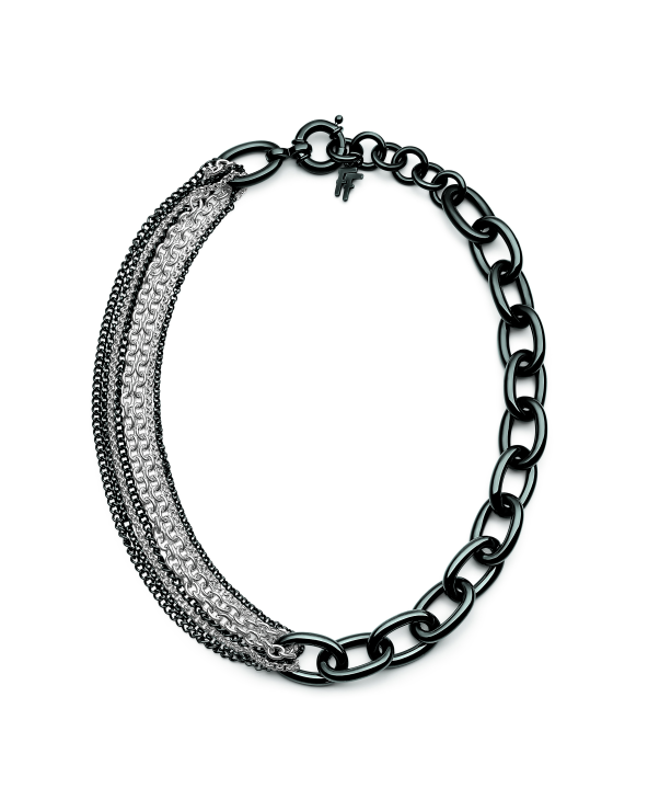 NECKLACE FOLLI FOLLIE WOMAN 1N14T069KA (30CM )