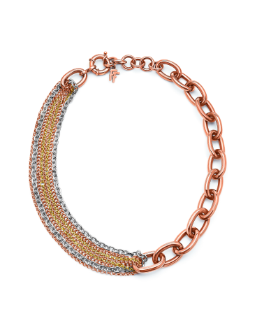 NECKLACE FOLLI FOLLIE WOMAN 1N14T072RYA (30CM )
