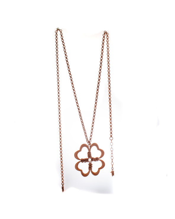 NECKLACE FOLLI FOLLIE WOMAN 1N15T001R (45CM )