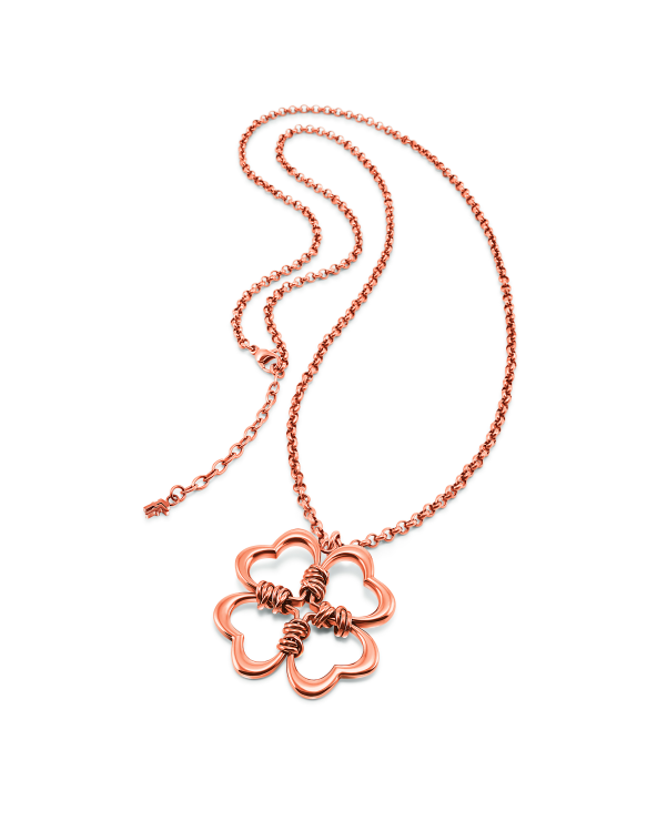 NECKLACE FOLLI FOLLIE WOMAN 1N15T002R (45CM )