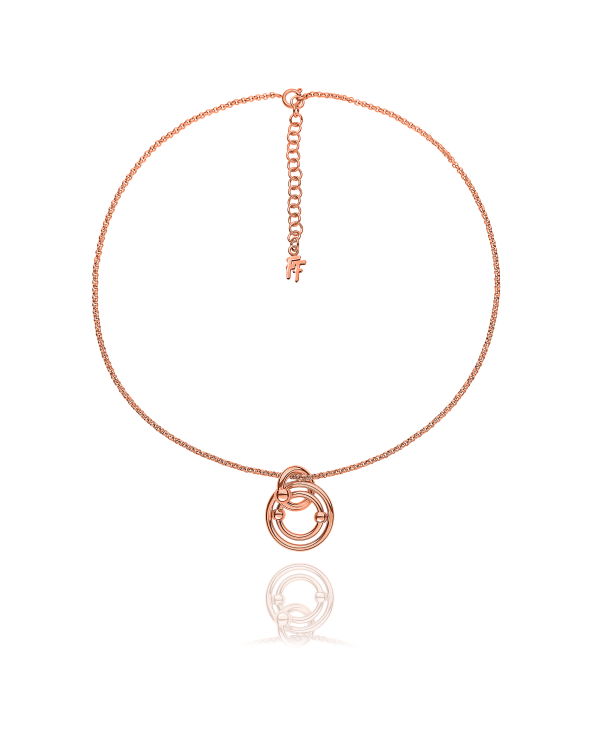 NECKLACE FOLLI FOLLIE WOMAN 1N15T073R (30CM )