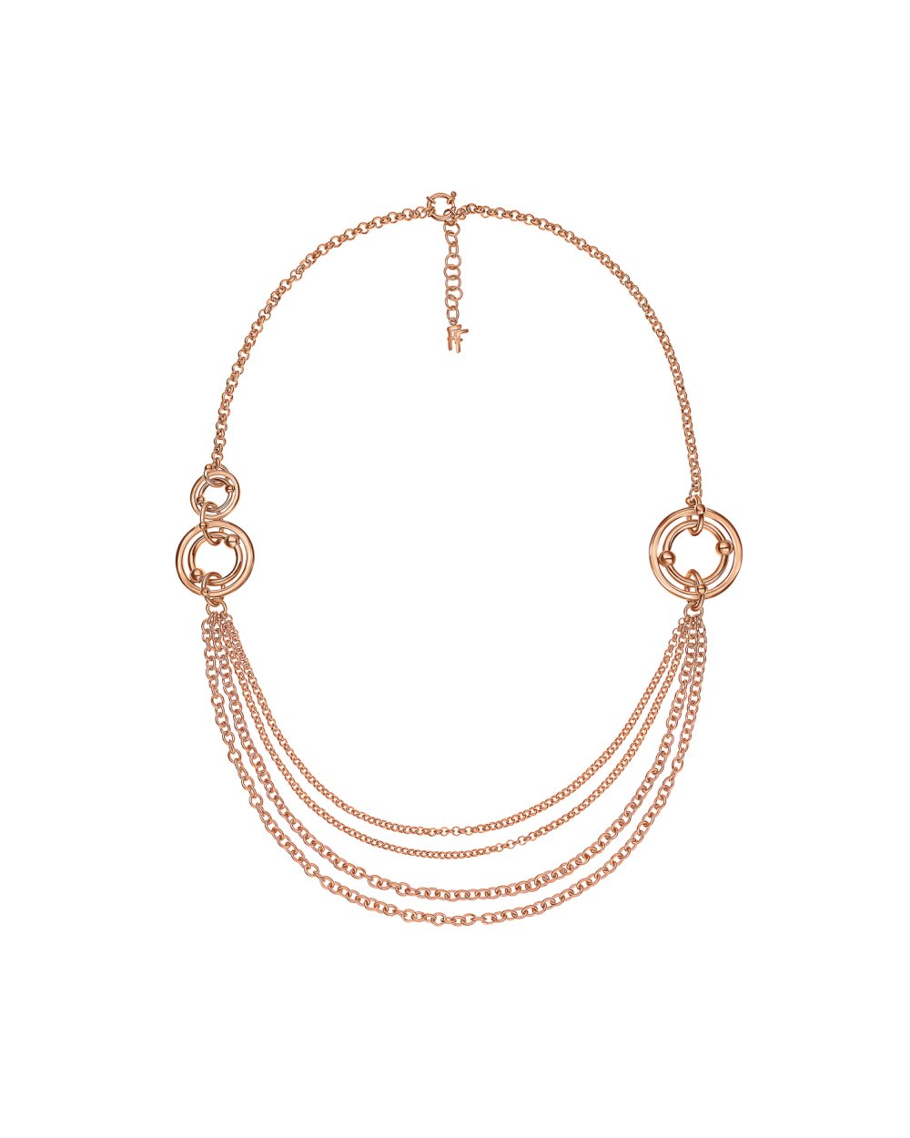 NECKLACE FOLLI FOLLIE WOMAN 1N15T075R (70CM )