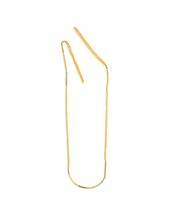 NECKLACE FOLLI FOLLIE WOMAN 1N17T012Y (60CM )