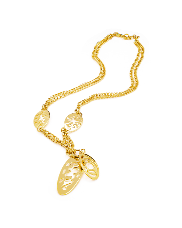NECKLACE FOLLI FOLLIE WOMAN 1N8T071Y (40CM )