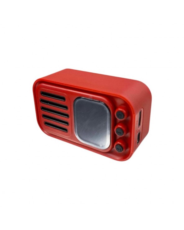 Ασύρματο ηχείο Bluetooth με οθόνη - WS-501 - 811788 - Red