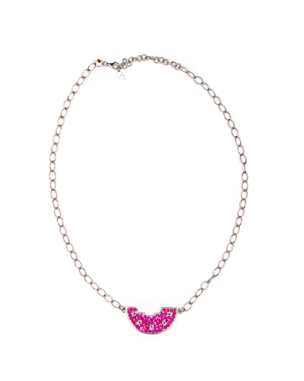 NECKLACE FOLLI FOLLIE WOMAN 3N0S001PK (27CM )
