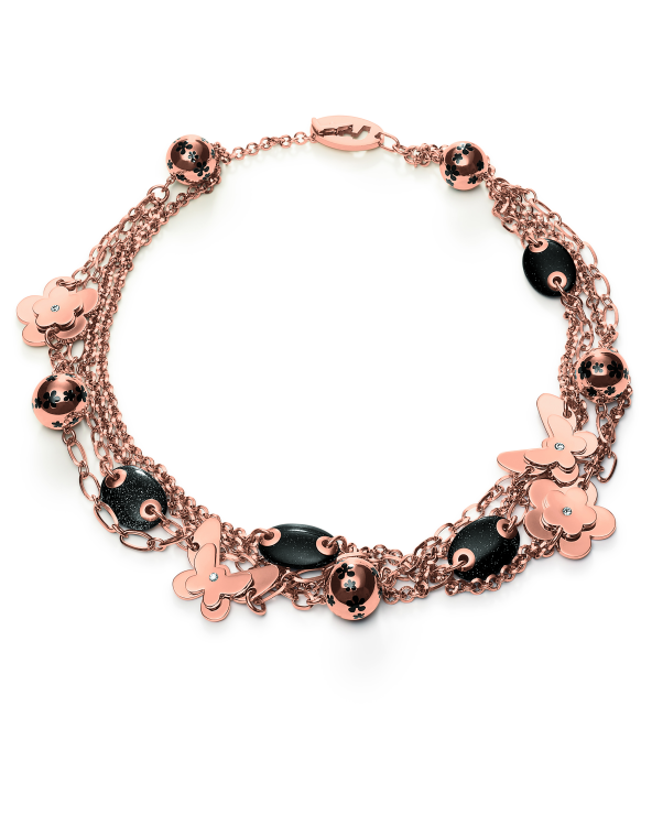 NECKLACE FOLLI FOLLIE WOMAN 3N0T037RCX (50CM )