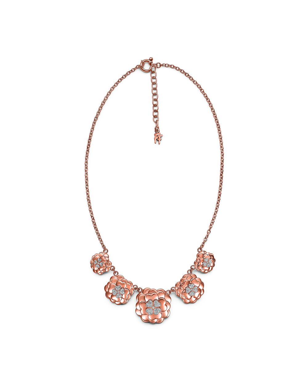 NECKLACE FOLLI FOLLIE WOMAN 3N14T028RC (45CM )