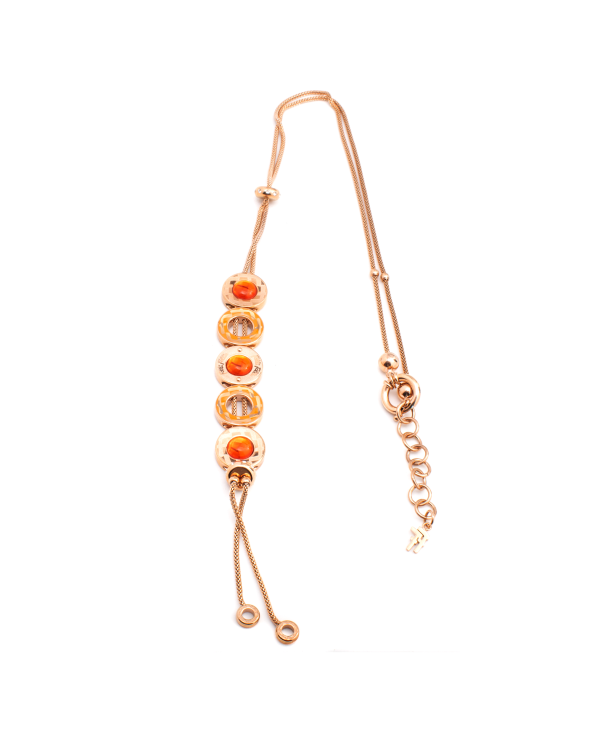 NECKLACE FOLLI FOLLIE WOMAN 3N1T045RO (28CM )