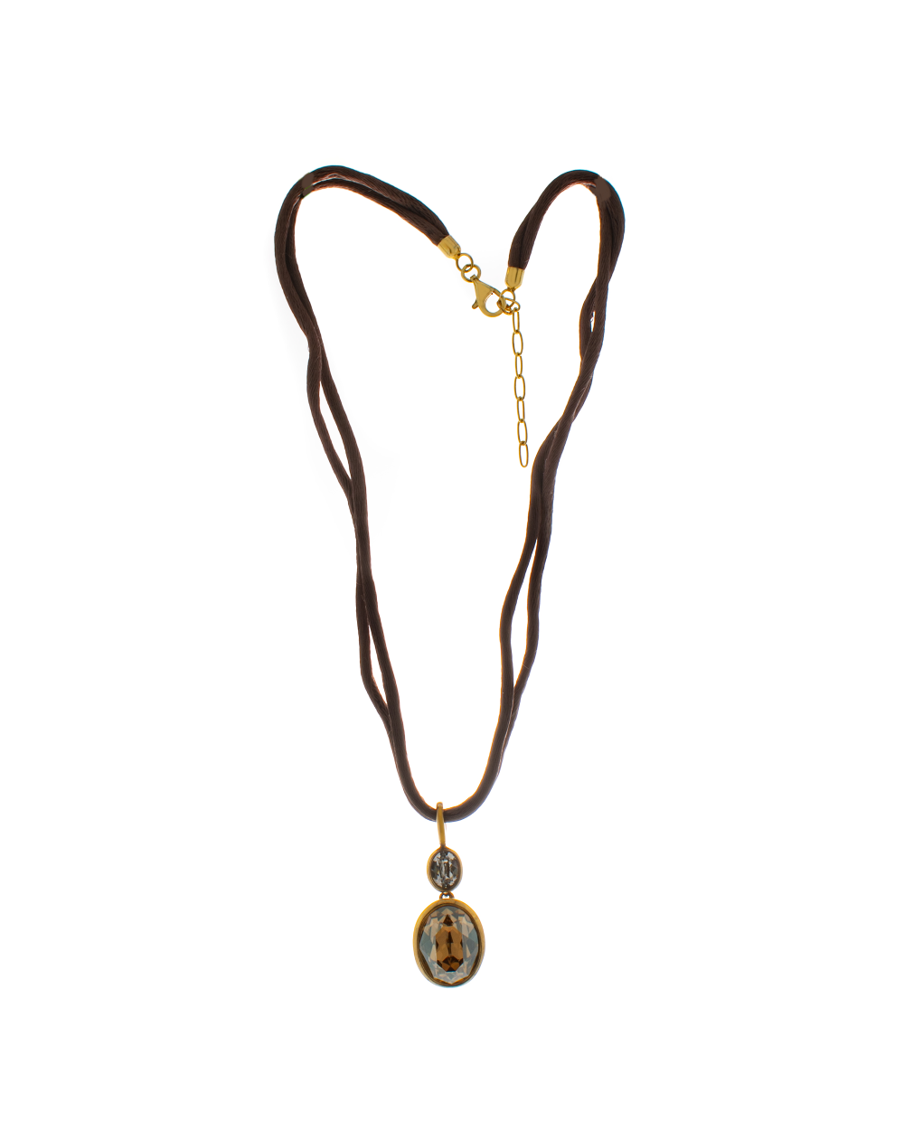 NECKLACE FOLLI FOLLIE WOMAN 3N7S123YFS (24CM )