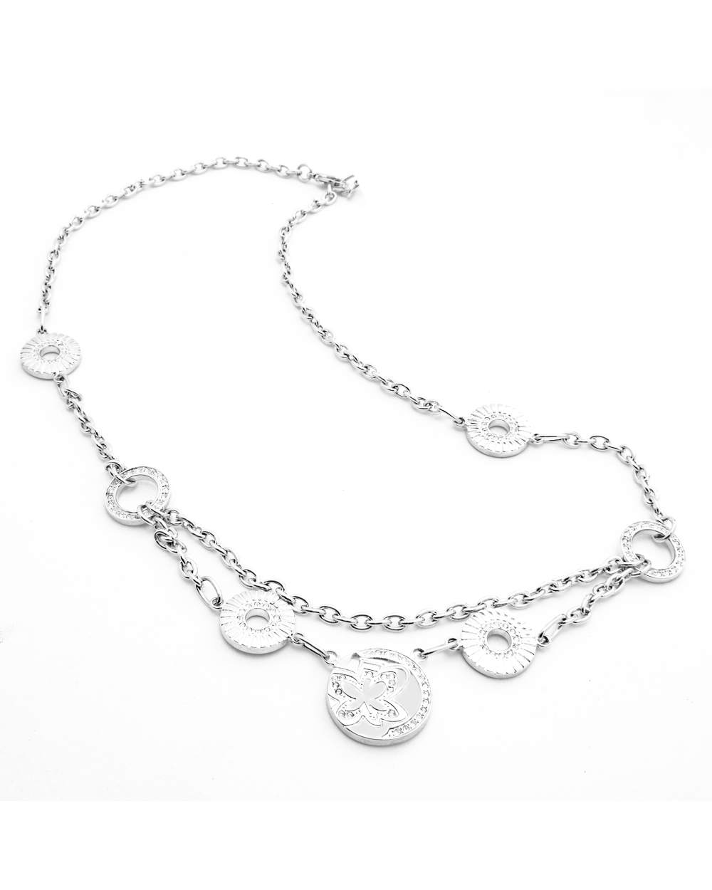 NECKLACE FOLLI FOLLIE WOMAN 3N8F178C (25CM )