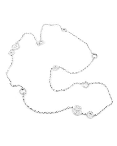NECKLACE FOLLI FOLLIE WOMAN 3N8F182C (45CM )