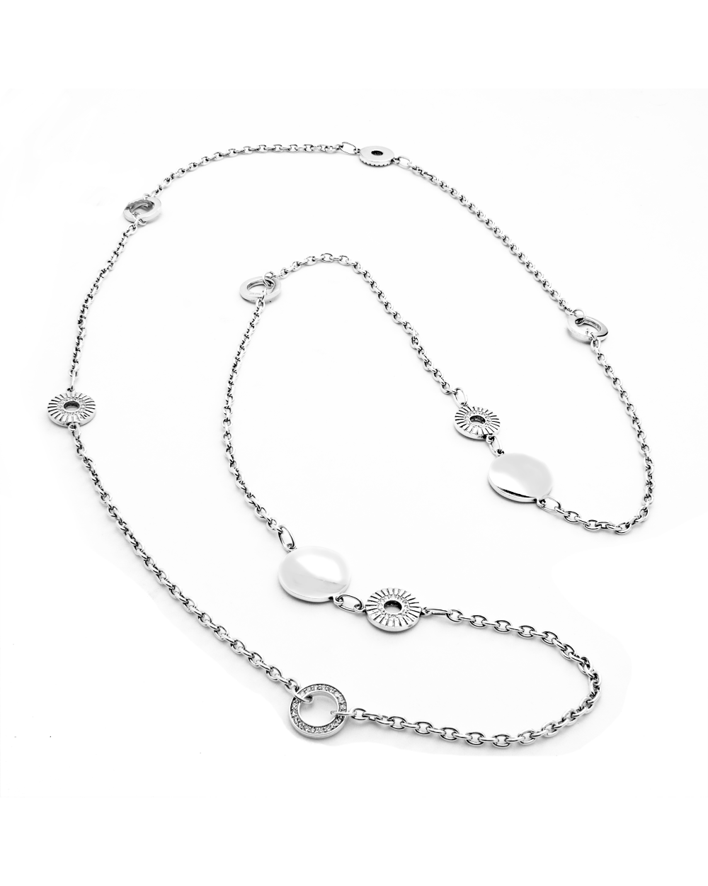 NECKLACE FOLLI FOLLIE WOMAN 3N8F211C (60CM )