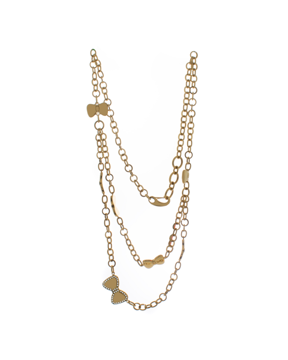 NECKLACE FOLLI FOLLIE WOMAN 3N8T175YC (45CM )