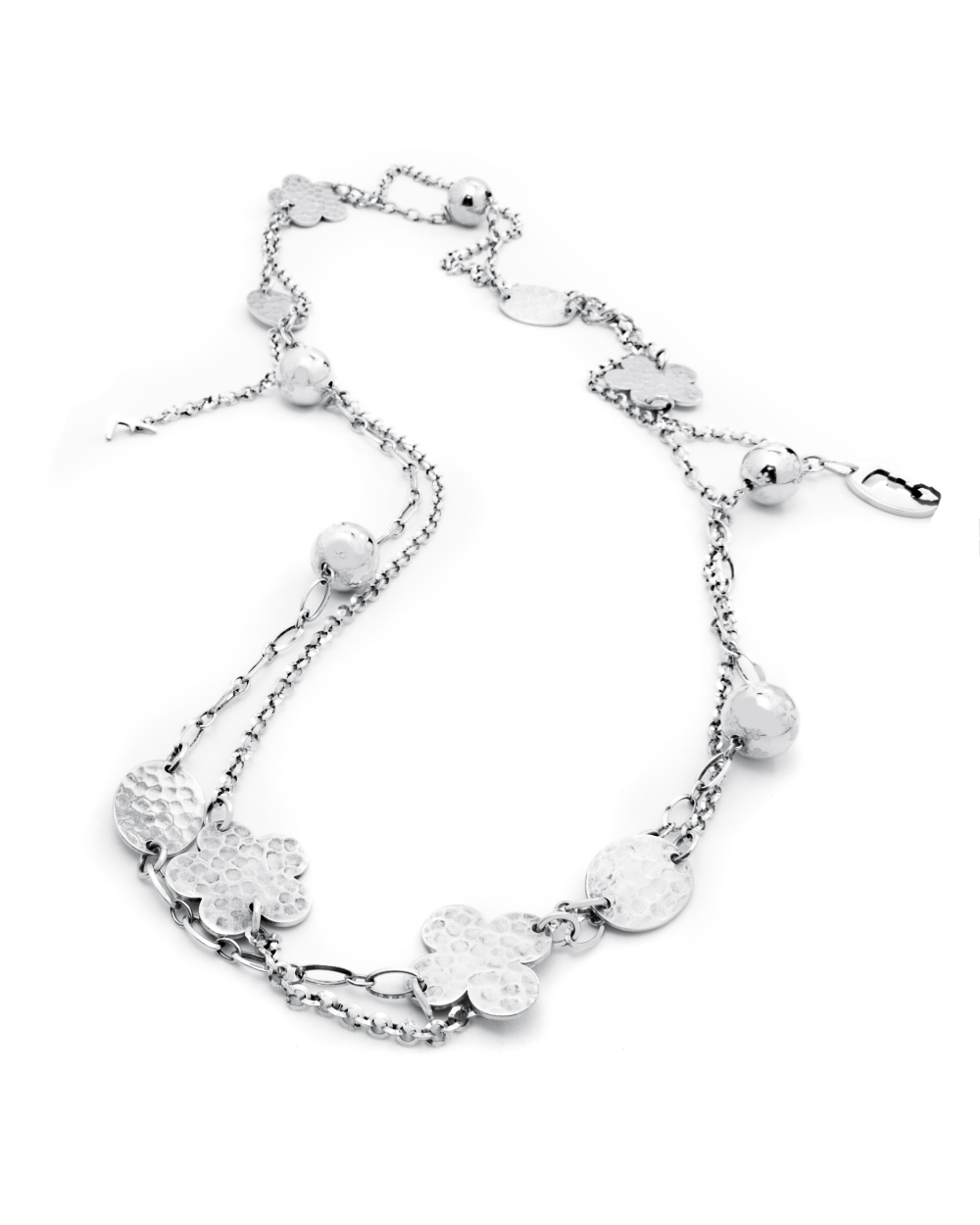 NECKLACE FOLLI FOLLIE WOMAN 3N9F203W (40CM )