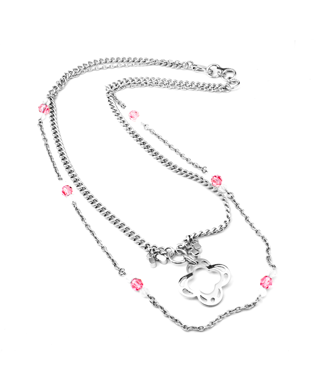 NECKLACE FOLLI FOLLIE WOMAN 3N9F226PW (45CM )