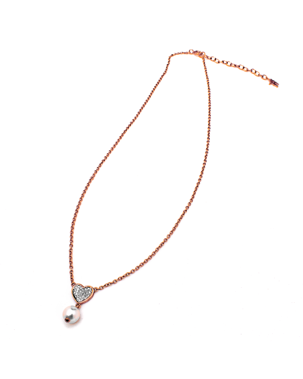 NECKLACE FOLLI FOLLIE WOMAN 2N14S020RCW (20CM )