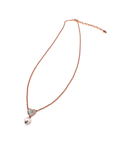 NECKLACE FOLLI FOLLIE WOMAN 2N14S020RCW (20CM )
