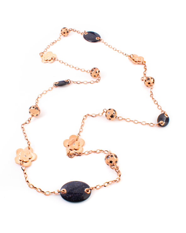 NECKLACE FOLLI FOLLIE WOMAN 3N0T044RM (55CM )