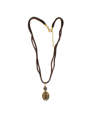 NECKLACE FOLLI FOLLIE WOMAN 3N7S123YFS (24CM )