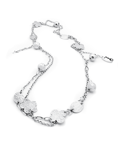 NECKLACE FOLLI FOLLIE WOMAN 3N9F203W (40CM )