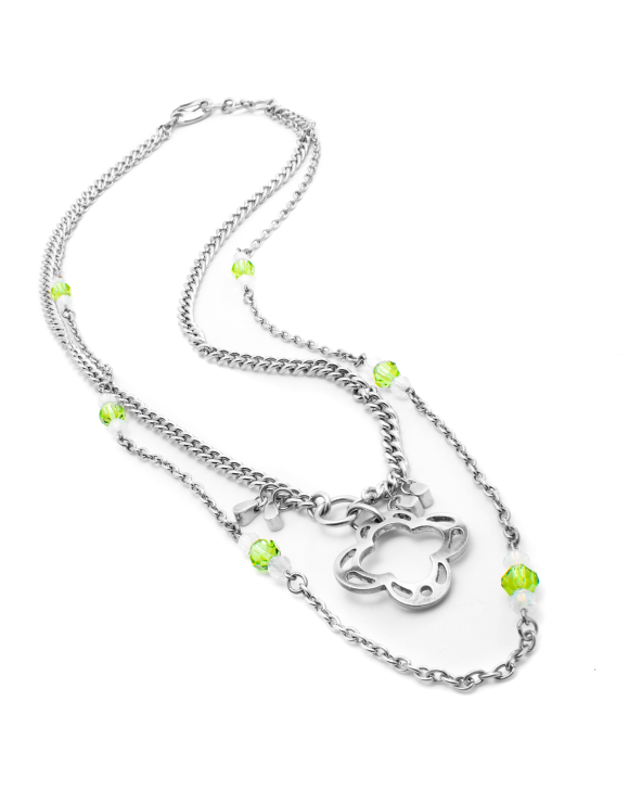 NECKLACE FOLLI FOLLIE WOMAN 3N9F226EW (60CM )