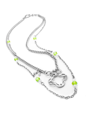NECKLACE FOLLI FOLLIE WOMAN 3N9F226EW (60CM )