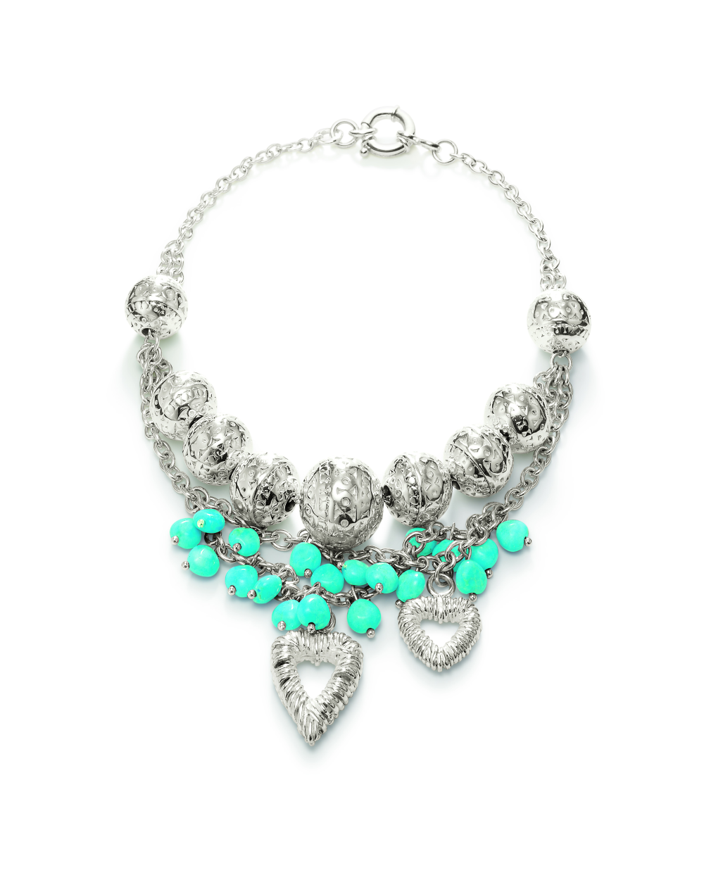 NECKLACE FOLLI FOLLIE WOMAN 4N0F014T (38CM )