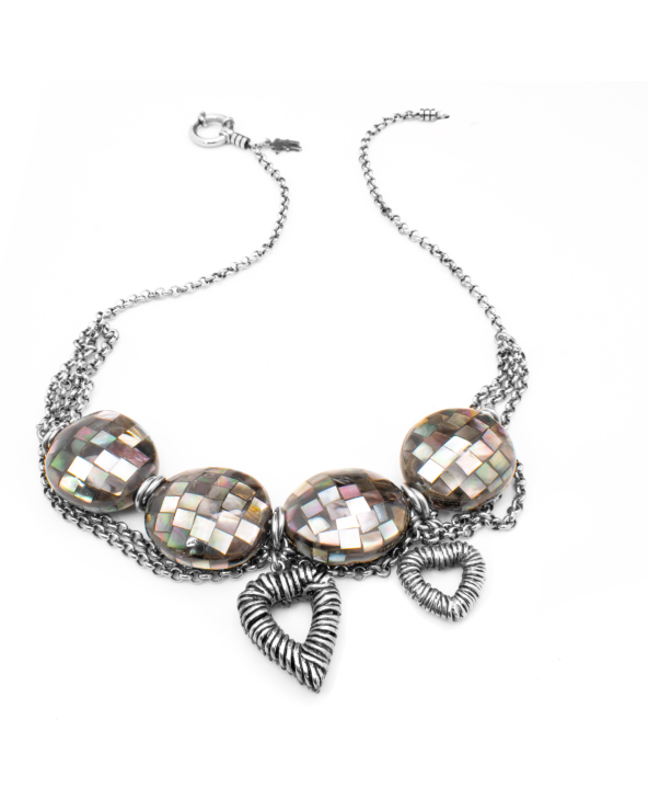 NECKLACE FOLLI FOLLIE WOMAN 4N0T050KK (25CM )