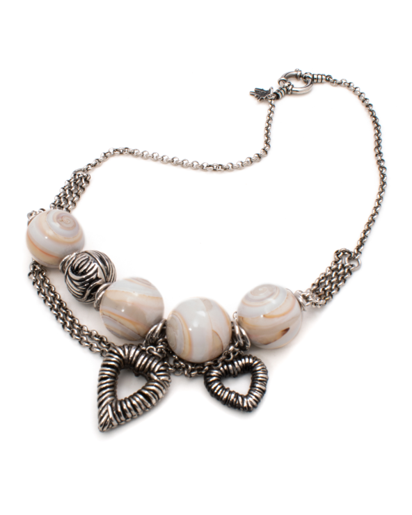 NECKLACE FOLLI FOLLIE WOMAN 4N0T052KP (28CM )