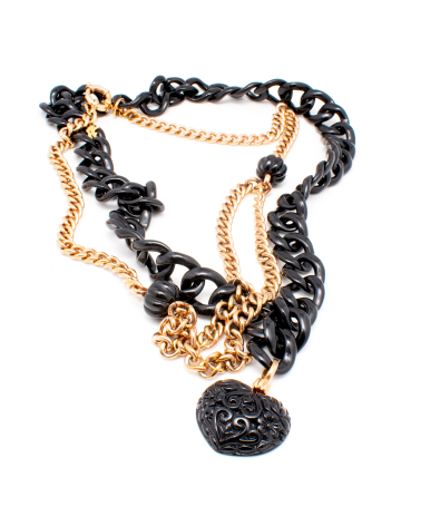 NECKLACE FOLLI FOLLIE WOMAN 4N0T096RK (35CM )