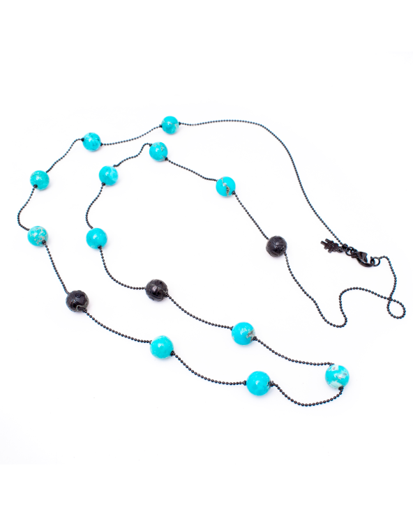 NECKLACE FOLLI FOLLIE WOMAN 4N14B020T (45CM )