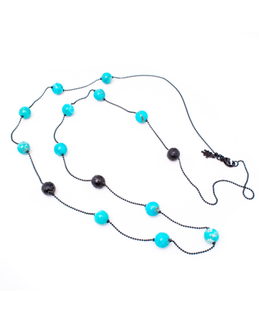 NECKLACE FOLLI FOLLIE WOMAN 4N14B020T (45CM )