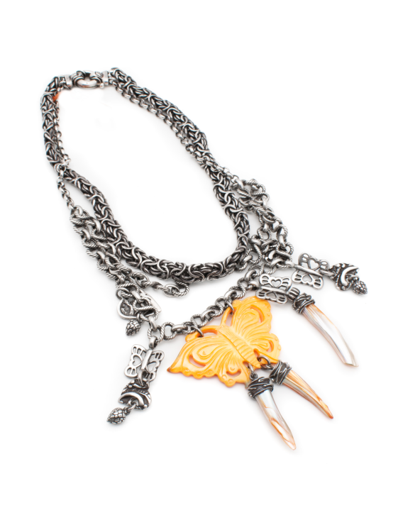 NECKLACE FOLLI FOLLIE WOMAN 4N7B210O (35CM )