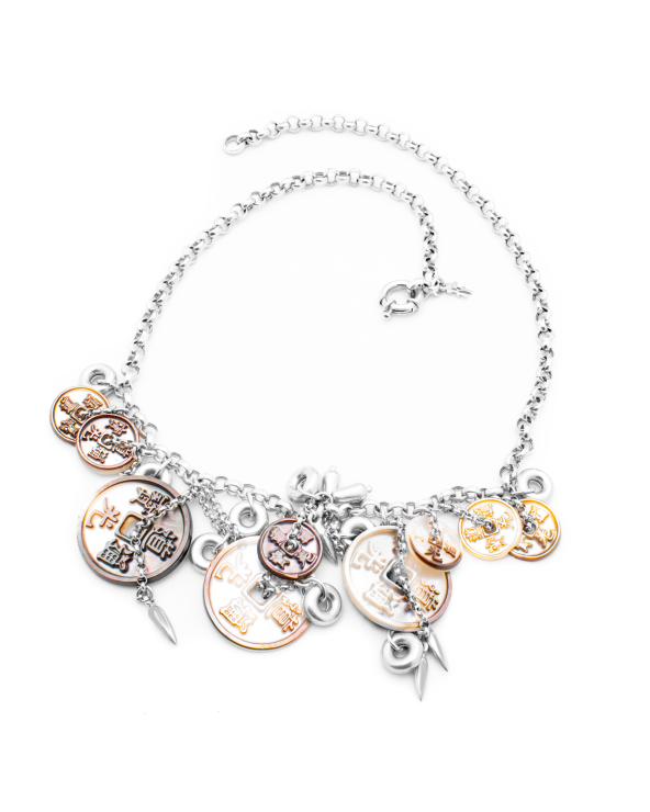 NECKLACE FOLLI FOLLIE WOMAN 4N8S006AW (30CM )