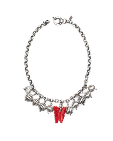 NECKLACE FOLLI FOLLIE WOMAN 4N9B003R (45CM )