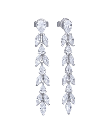 EARRINGS DIAMONFIRE WOMEN 6220211082 (3CM )