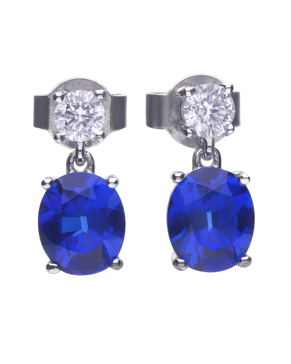EARRINGS DIAMONFIRE WOMEN 6220531089 (3CM )