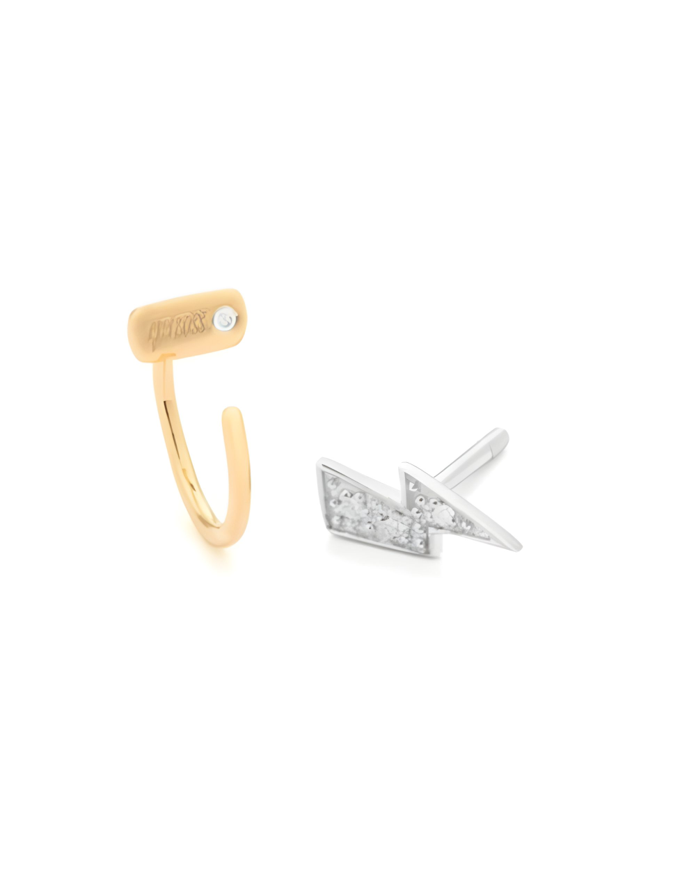 EARRINGS SECRECY WOMEN E8214CDAWW900 (1,5CM )