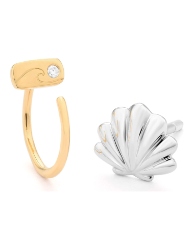 EARRINGS SECRECY WOMEN E8215CDAWW900 (1,5CM )