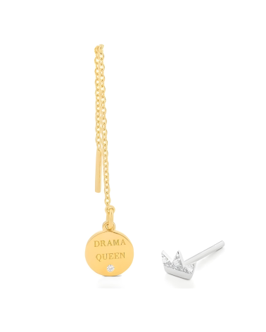 EARRINGS SECRECY WOMEN E8217CDAWW900 (5CM )