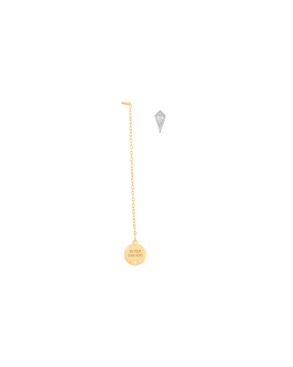 EARRINGS SECRECY WOMEN E8219CDAWW900 (4CM )