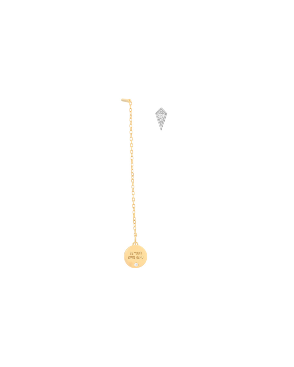 EARRINGS SECRECY WOMEN E8219CDAWW900 (4CM )