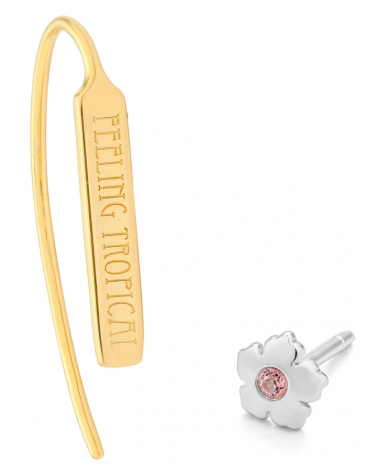 EARRINGS SECRECY WOMEN E8224CDAWW900 (3CM )